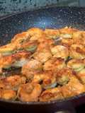 Camarones apanados