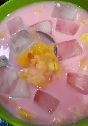 Foto resep Es semangka susu #SiapRamadan