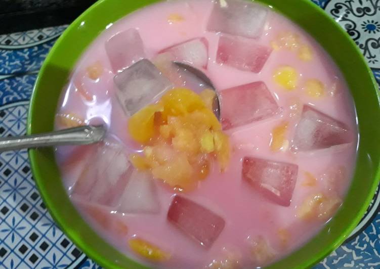 Resep Es semangka susu #SiapRamadan yang Lezat