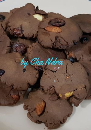 Foto resep Kukis coklat buah kering