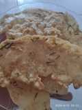Peyek rebon daun jeruk