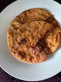 Leftover chapati papad