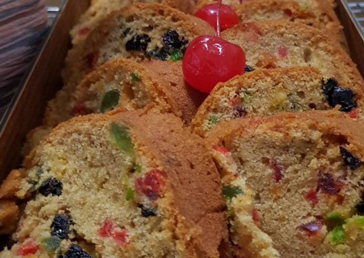 Resep Terbaik English fruit cake Enak Sederhana