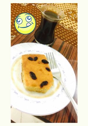 صورة لوصفة بسبوسة صحي وطيبة وسهلة 😍😍