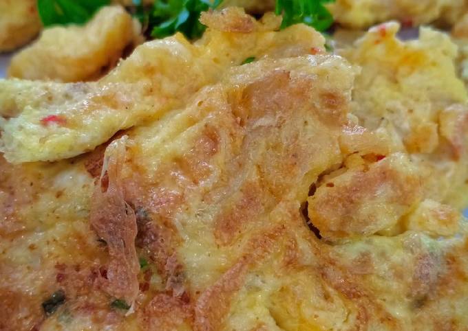 Anti Ribet, Bikin Telur dadar sambal Sederhana Dan Enak