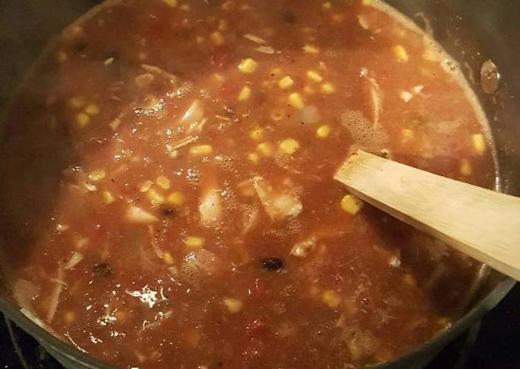Simple Way to Make Favorite Chicken Tortilla Soup