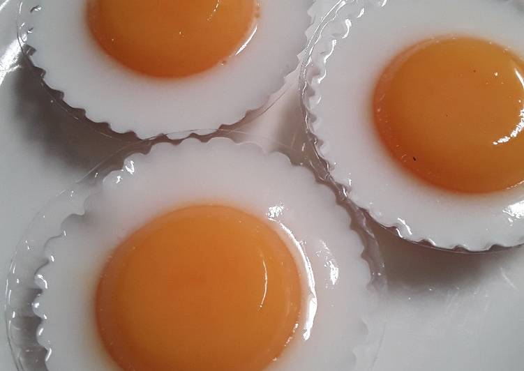 Puding telur ceplok
