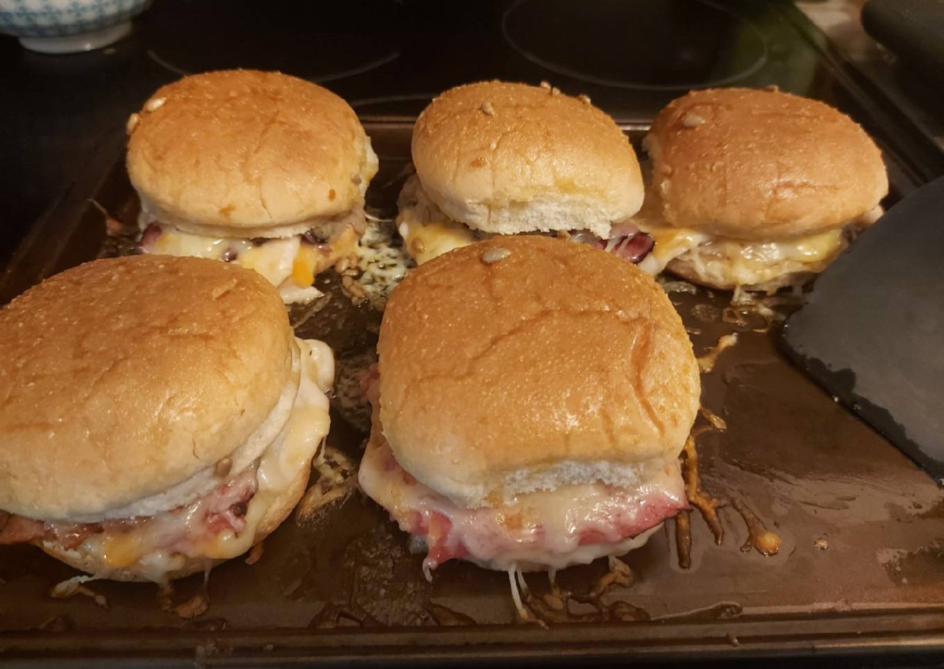 Oven Baked Ham Sandwiches