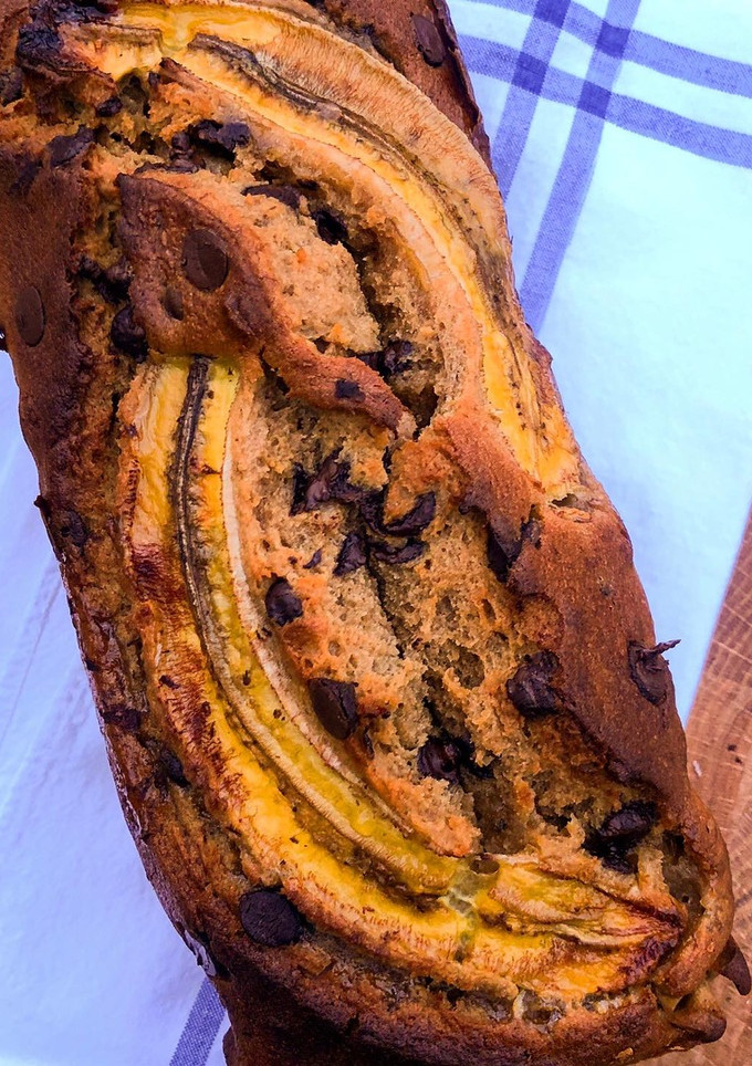 Una foto de HEALTHY BANANA BREAD🍌