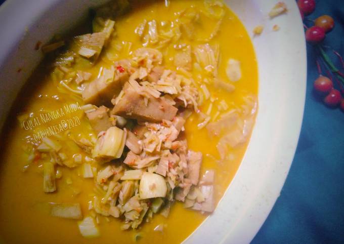 Cara Bikin Gulai nangka muda cincang Praktis