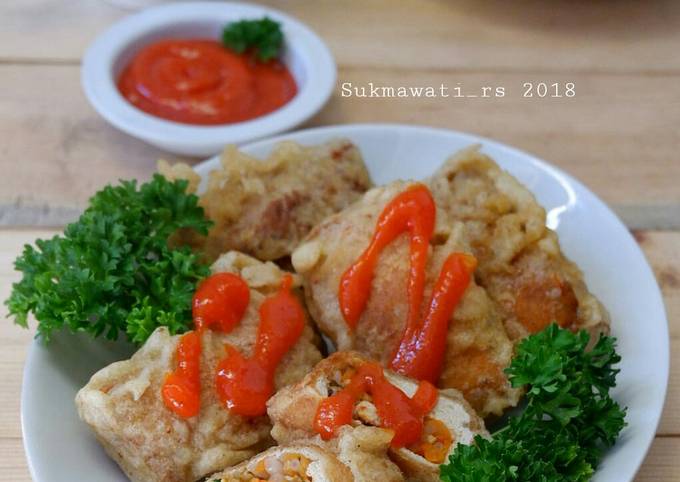 Resep Tahu Isi Ayam Cincang Sayuran Oleh Sukmawati Rs Cookpad