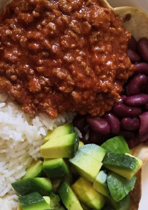 Une photo de Mexican bowl