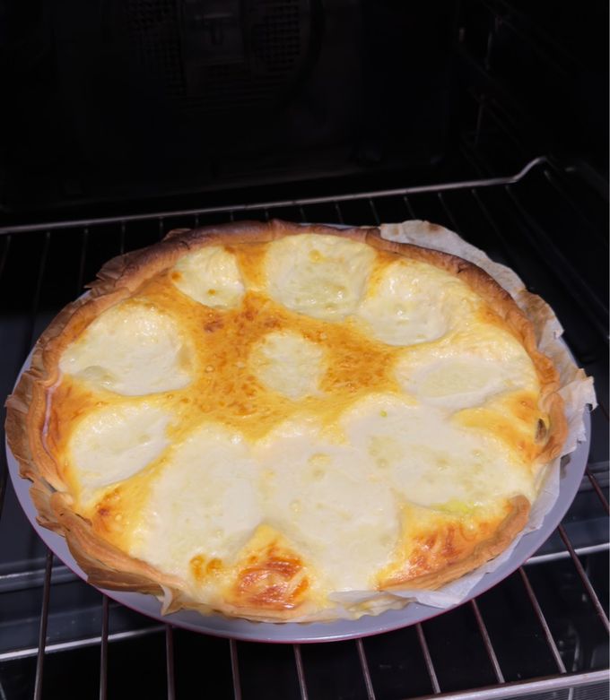 Foto principal de Quiche de Espinacas y Champiñones