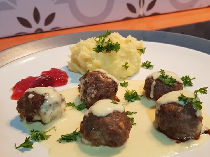 Resep: Resep Swedish Meatball / Resep Bola Daging Ikea Untuk Jualan