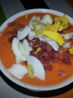 Una foto de Salmorejo