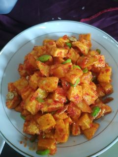 Foto resep Sambel goreng kentang peuteui (pete)