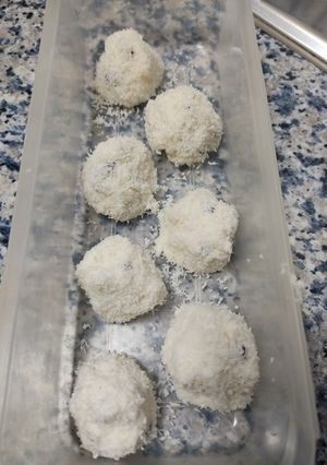 Una foto de Trufas de coco saludables