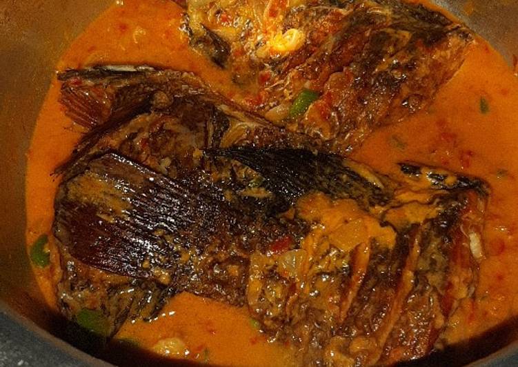 Recipe of Homemade Coconut cream Fish