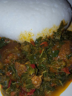 A picture of Spinach soup #kanocookout.