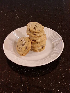 A picture of Coconut Chocolate Chip Cookies.