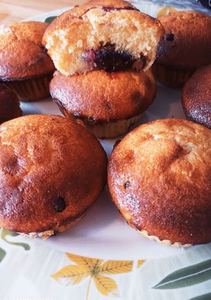 Φωτογραφία της συνταγής Cherry 🍒 muffins ❤️
