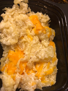 A picture of Spaghetti squash casserole.