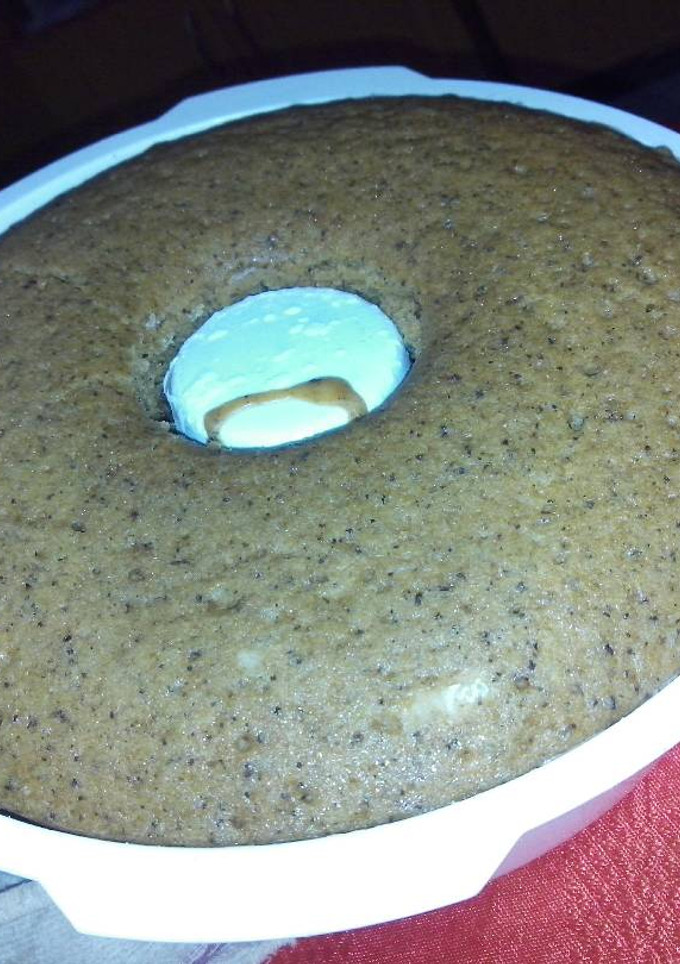 Una foto de Torta de café al microondas