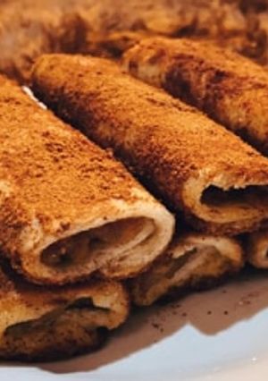 Foto resep Banana Bread Toast Cinnamon