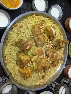 صورة لوصفة كبسه بأرز بسمتي