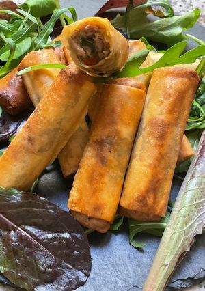 Une photo de 🇩🇿Cigares 🪔au thon 🌶️🥙