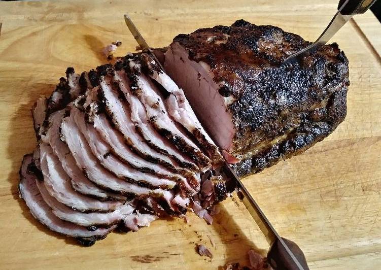 Steps to Prepare Ultimate Grilled slowcooker pork loin