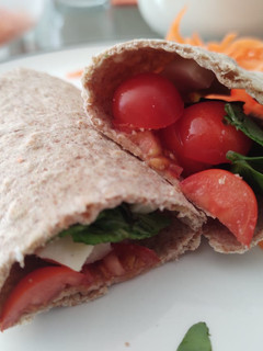 Una foto de Fajitas caprese light