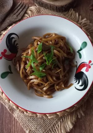 Foto resep Kwetiaw Goreng Jamur ♡14♡