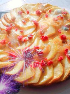 Une photo de Gâteau aux pommes