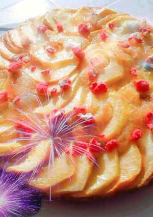 Une photo de Gâteau aux pommes