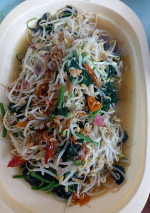 Foto resep 73. Ca bayam toge