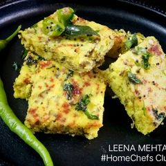 A picture of Multipulses Methi Dhokla.