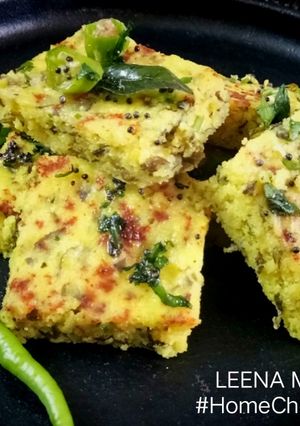A picture of Multipulses Methi Dhokla.