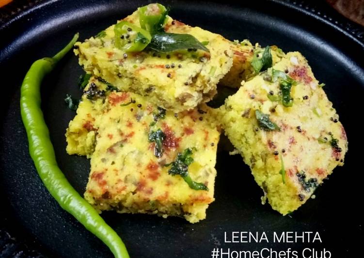 5 Easy Dinner Multipulses Methi Dhokla