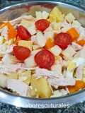 Ensalada Rústica de Pollo para las Fiestas 🌲✨️🎁🥣