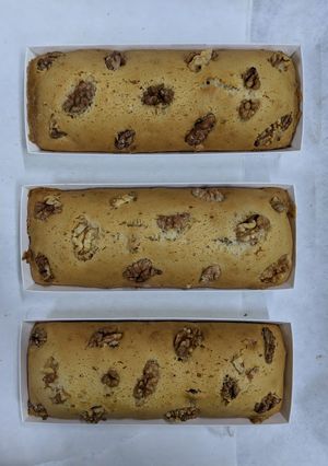 A picture of Whole Wheat Banana Walnut Cake.