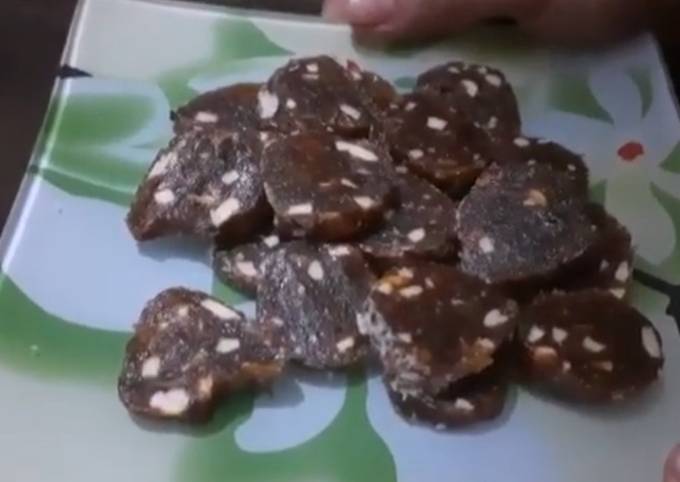 Navratri khajur burfi