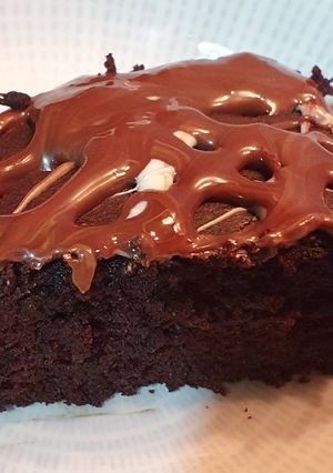 Φωτογραφία της συνταγής Vegan brownies με αβοκάντο