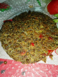 Una foto de Hamburguesas de lentejas