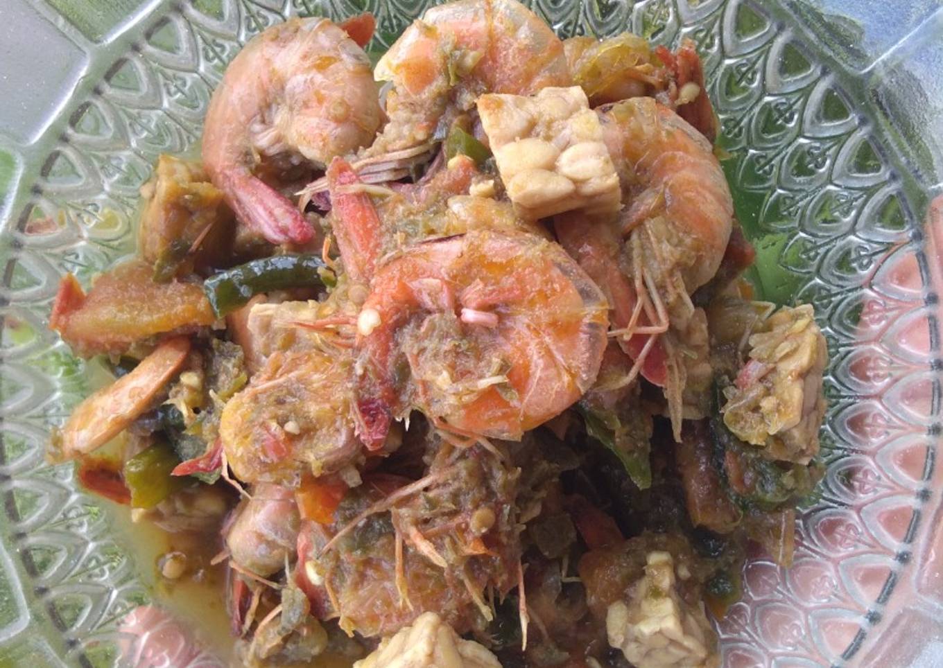 Udang Sambal Hijau Enak