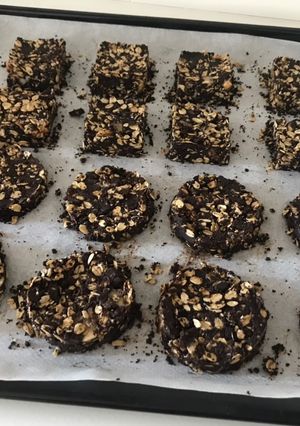 Una foto de Galletas de algarroba