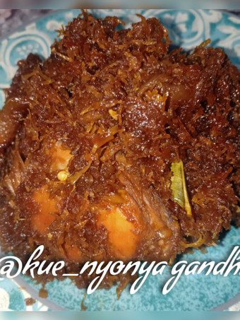 Anti Ribet, Memasak Ayam masak serundeng Menu Enak