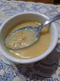 Sopa de sémola con zanahoria