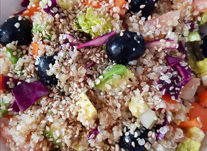 Una foto de Ensalada de quinoa