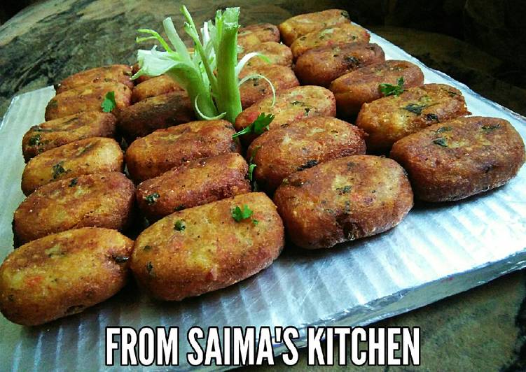 Veg cheese magic cutlets #cookpadramadan #iftar